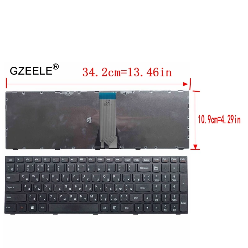 Teclado de Laptop para Lenovo Embutido B50 G50 G50 G50 Z50 Embutido - Imagem 2
