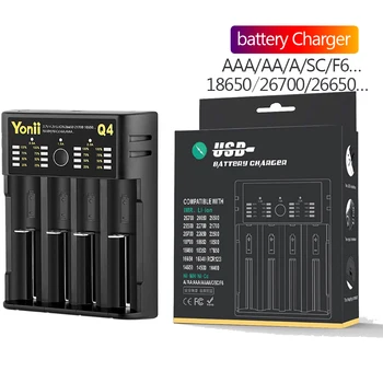 

Battery Charger IMR Ni-MH Ni-Cd A AA AAA C SC F6 bateria Smart Charger lithium 18650 26650 21700 battery litium Li-ion Charging