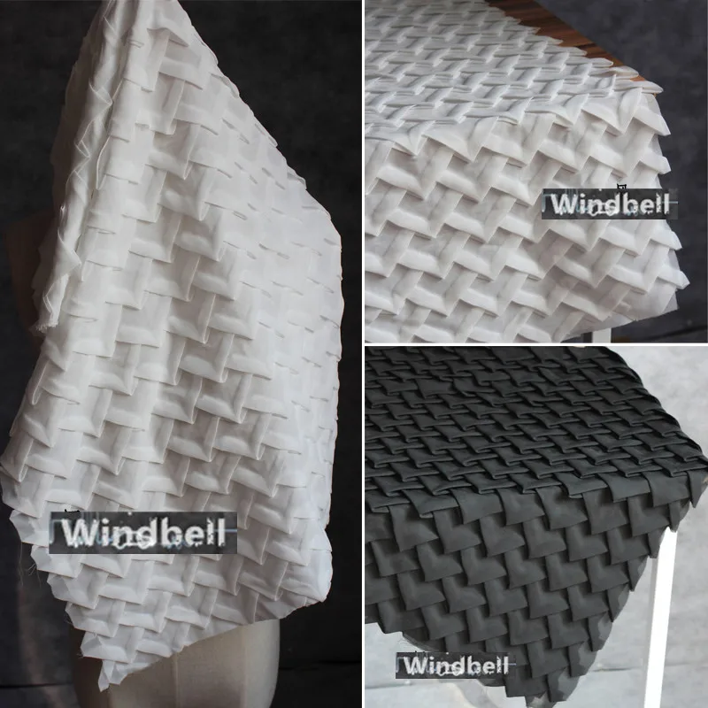 65 см* 60 см ручная работа шифоновая тканая плиссированная ткань Подушка Одежда дизайнерская ткань