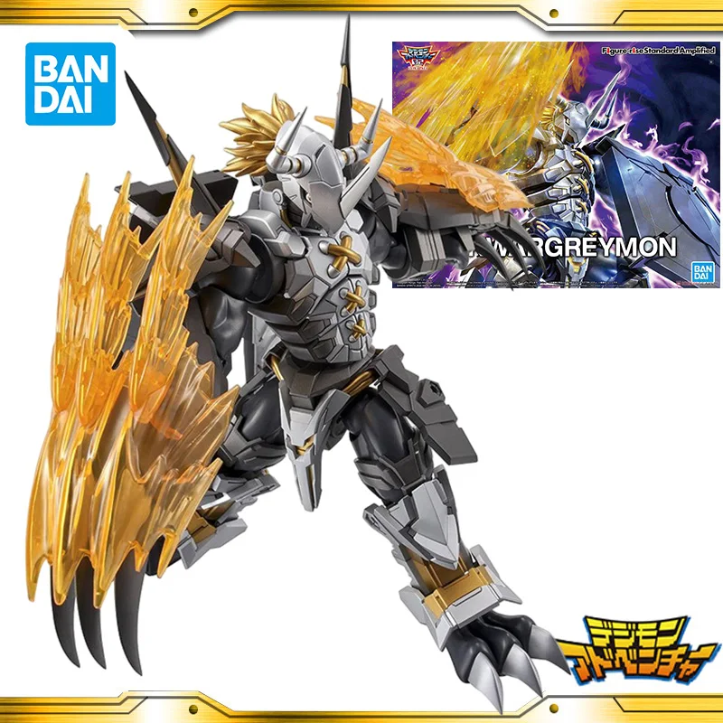 

Original Bandai Digimon Monster Digimon Adventure Standard Black War Greymon Anime Action & Toy Figures Model Toys for Children