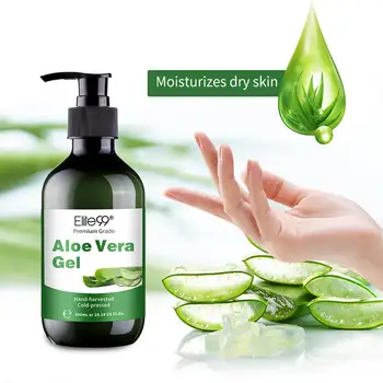 

Elite99 Aloe Vera Gel Pure Natural Organic Soothing Facial Body Skin Moisturiser 300ml