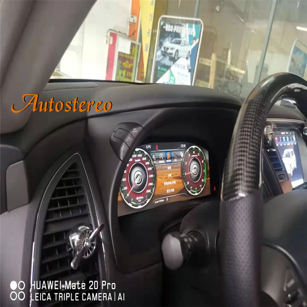 Digital Cluster For Infiniti QX80 2011-2019 Linux T5 Car Meter Screen Dashboard