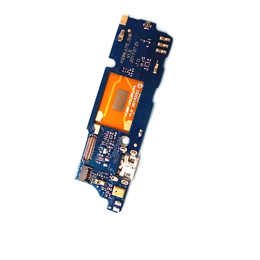 USB порт зарядная плата для Wiko View usb зарядная док-станция гибкий кабель, запчасти для ремонта