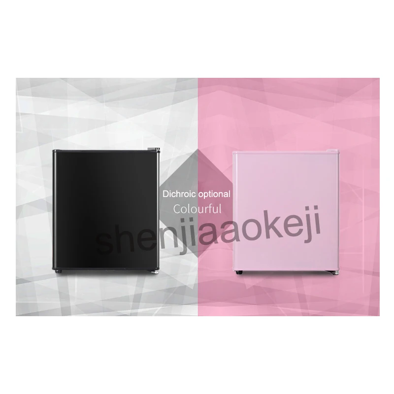 Household Single Door Small Refrigerator Refrigerated Wine Milk Food Cold Storage Freezing Refrigerator 1pc