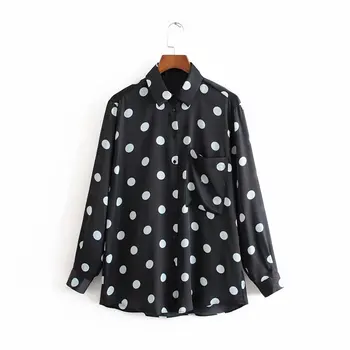 

Women's spring autumn long sleeve Casual striped print Shirt Femal Vintage National Shirt single breasted Blouse TB3687