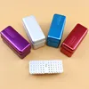 1pcs Aluminum Dental Disinfection Box Autoclave Sterilizer Case Burs Endo Files Holder 72 Holes For Burs Dentist Lab Instrument ► Photo 1/6