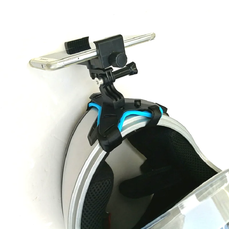Мотоцикл снимки полный шлем подбородка стенд держатель для мобильного телефона для GoPro Hero8/7/6 спортивной экшн-камеры Xiaomi Yi 4K sjcam SJ8/9 экшн Камера аксессуары