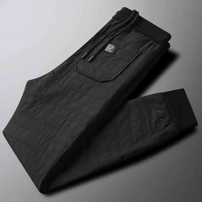 値下げ 特価 ジッパー式ポケット付きメンズコットンパンツ スポーツ用薄手の滑り止めパンツ カジュアル 暖かい 冬 廃番特価 Ongoing Southloopmarket Com