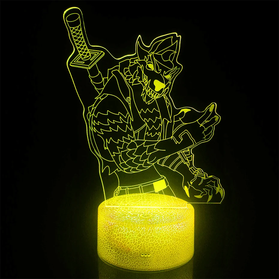 LED Battle Royale Light Sleep Projection Lamp Toys Bedroom Christmas Decoration Nightlight Gifts
