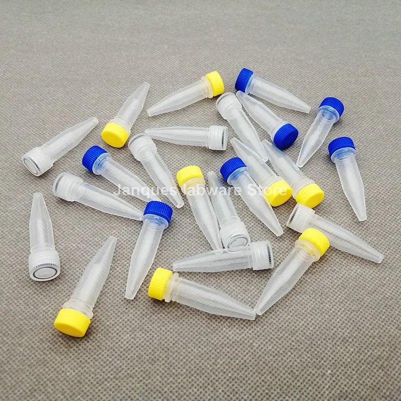 100pcs/lot Laboratory 1.5ml plastic v-bottom freezing tube with silicone gasket,Screw cap Cryogenic Vials,ink Subpackage vial