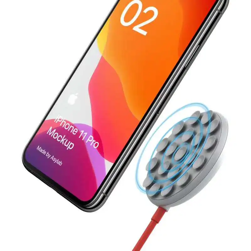 Быстрое беспроводное зарядное устройство Qi 10 Вт для Samsung S9 S10 iPhone X XS Xiaomi 9 Huawei P30 pro