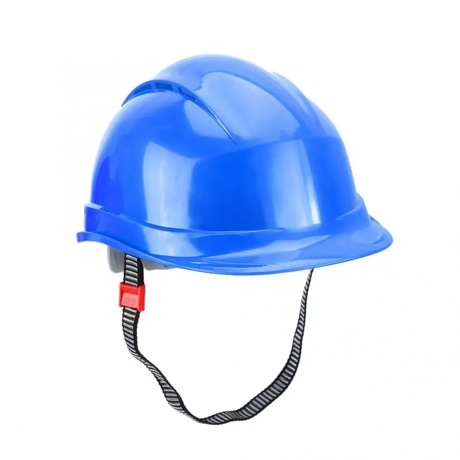 Casco de seguridad дышащий защитный шлем ABS жесткий головной убор уличная конструкция Рабочая защитная Кепка casco seguridad trabajo - Цвет: Синий