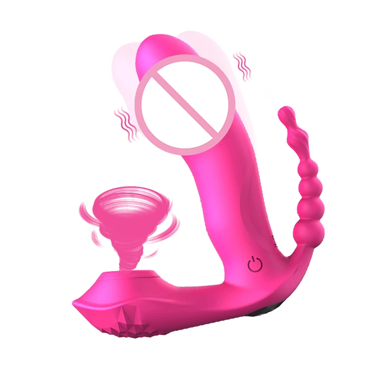 3 In 1 Wearable Dildo Vibrator Orgasm Masturbator G Spot Clit Stimulate Remote Control Panties Vibrating Adult Sex Toy For Women | Красота и