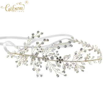 

Sparkling Women Headpiece Tiara Rhinestone Bridal Headband Hair Vine Wedding Dress Hair Accessories Jewelry