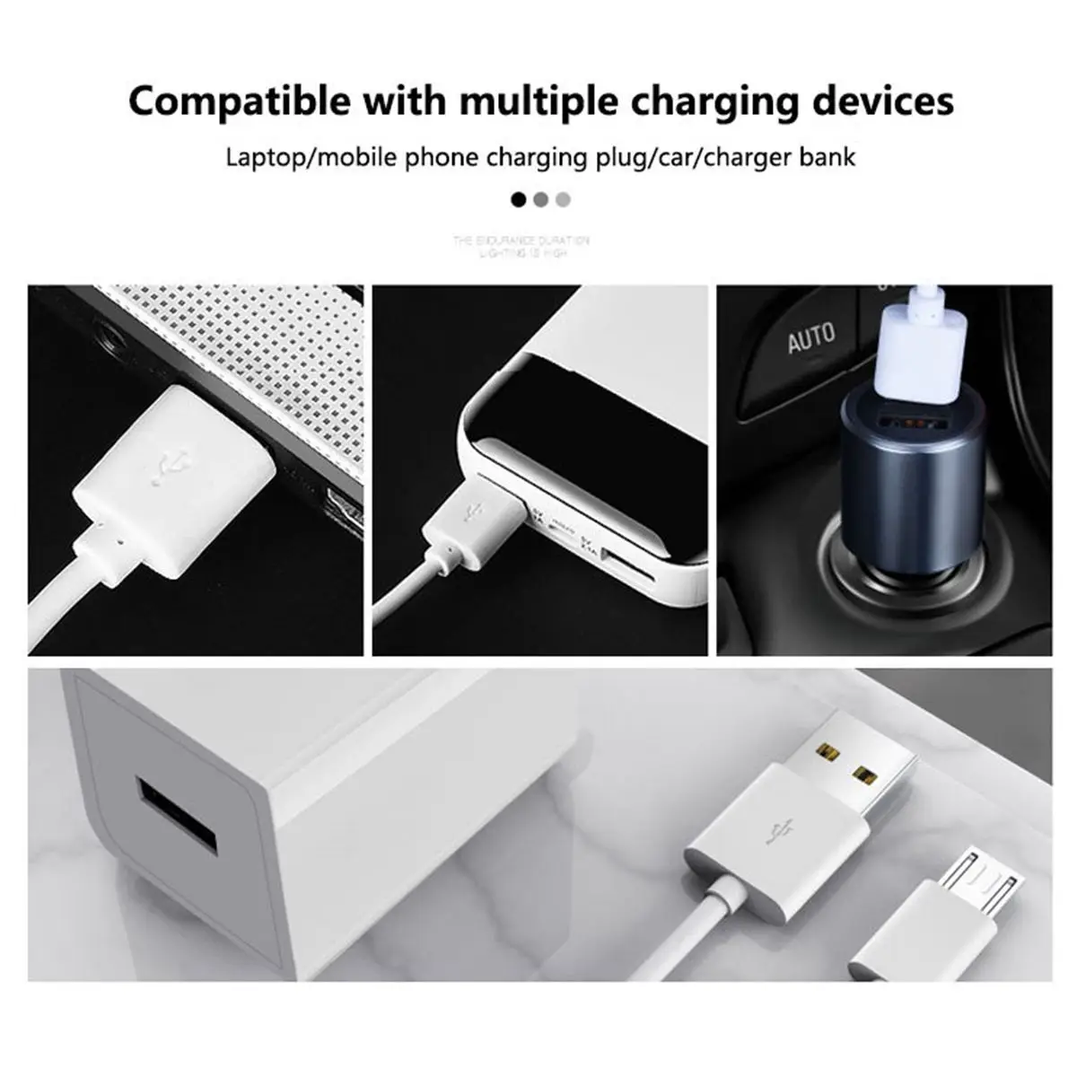 5800W Super Bright Powerful USB LED flashlight Searching torches Night Light Lamp Hand Camping Lantern Rechargeable