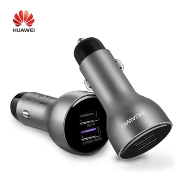 

Original HUAWEI Car Fast Charger P10Plus Mate 9 10 Pro SuperCharge Quick Charging Adapter USB C 3.1 Type- C Cable 5A Type C AP38