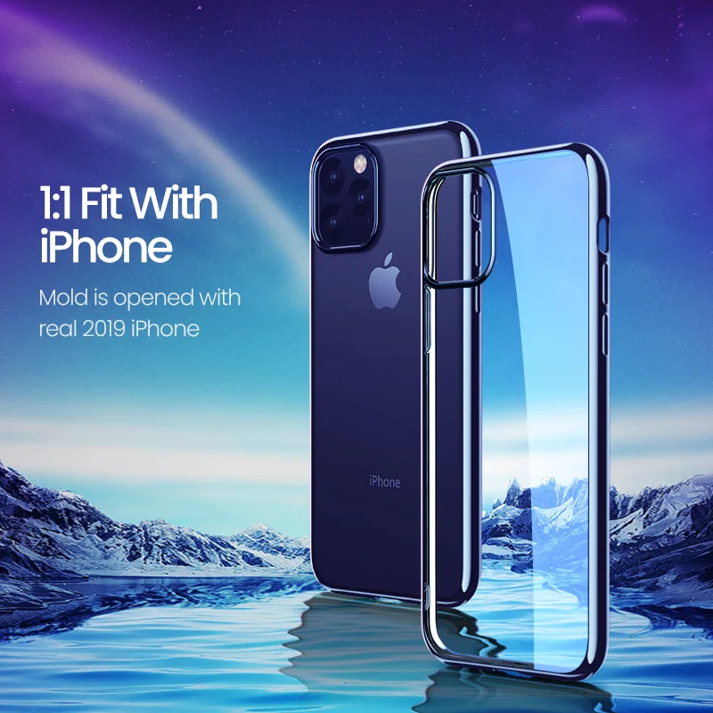 Ugreen чехол для iPhone 11 Pro Max новейший защитный чехол Роскошный ультра мягкий ТПУ задняя крышка для iPhone 11 Pro Max чехол