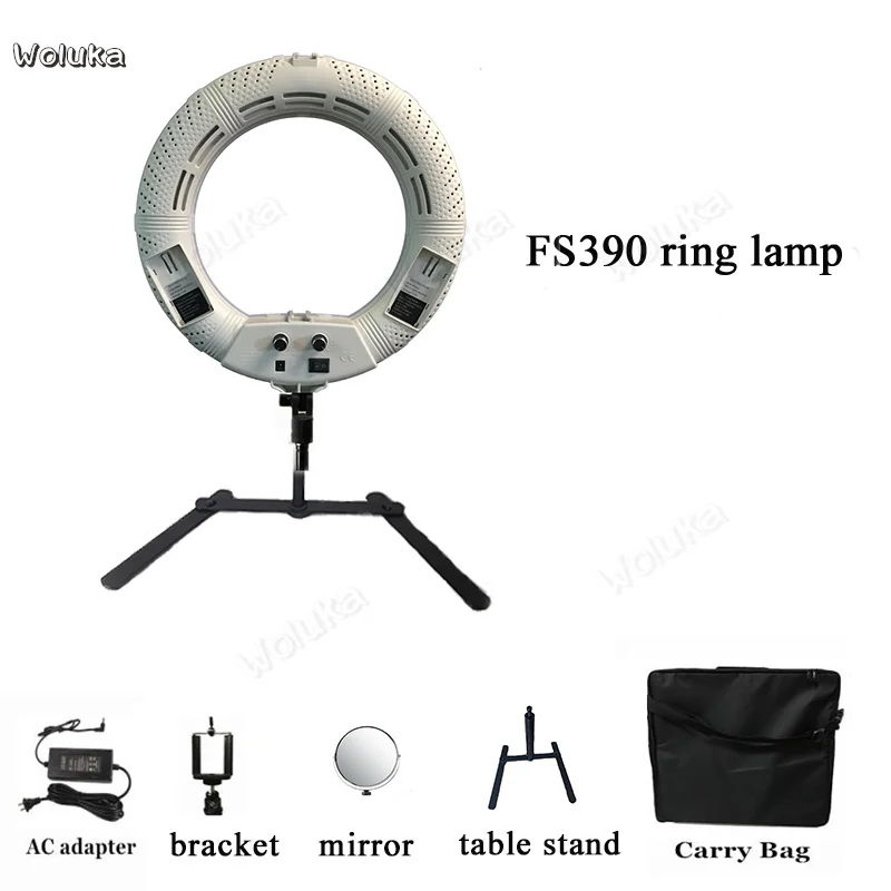 Yidoblo-12-39-39-38W-FS-390II-Bicolor-SMD-LED-Selfie-Ring-Lights-Nails-beauty-lights