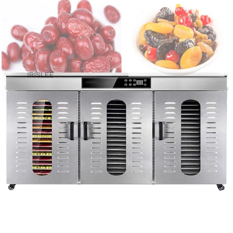 

80-layer stainless steel Dryer Commercial Large food Drying box fruit vegetables Air dryer lemon herbs Dried fruit mac