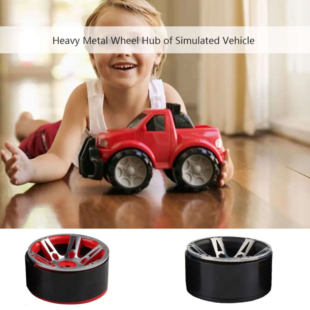 1,9 дюймов RC Металлические Колеса Ступицы обода Набор Для осевой SCX10 RC4WD D90 TRX-4 1/10 RC Гусеничный автомобиль RC шины части аксессуары