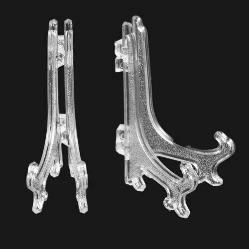15pcs Home Office Decor Plastic Display Rack Tray Multi-Purpose Folding Bracket