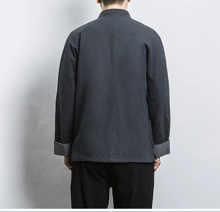 Sinicism Store мужская синяя джинсовая куртка с вышивкой, мужская верхняя одежда с пряжкой в китайском стиле, мужские весенние винтажные модные джинсовые пальто 5XL