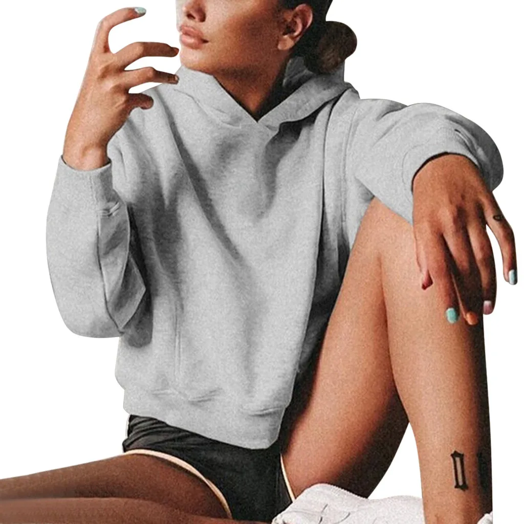 Hoodies Women Hoodies And Sweatshirts Women Autumn 2019 Hooded Collar Long Sleeve Hoodie Streetwear Harajuku Hoodie Pullovers