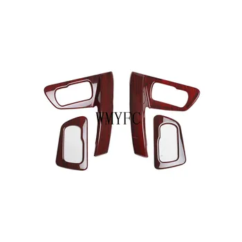 

Car Cover Stick Trim ABS Carbon Fiber Door Inner Handle Bowl Armrest Handrail Frame Lamp Panel for Nissan Qashqai J10 2007-2013