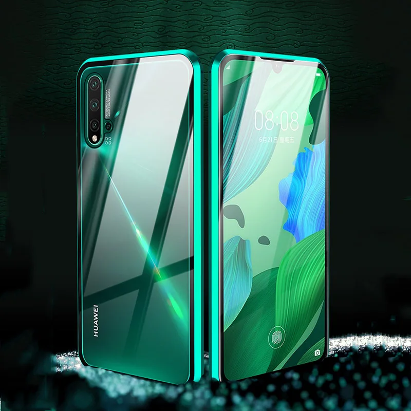 Магнитный откидной металлический чехол для Huawei Honor X10 9A 30S 30 20 Pro Lite V30 Plus magic 2 note10