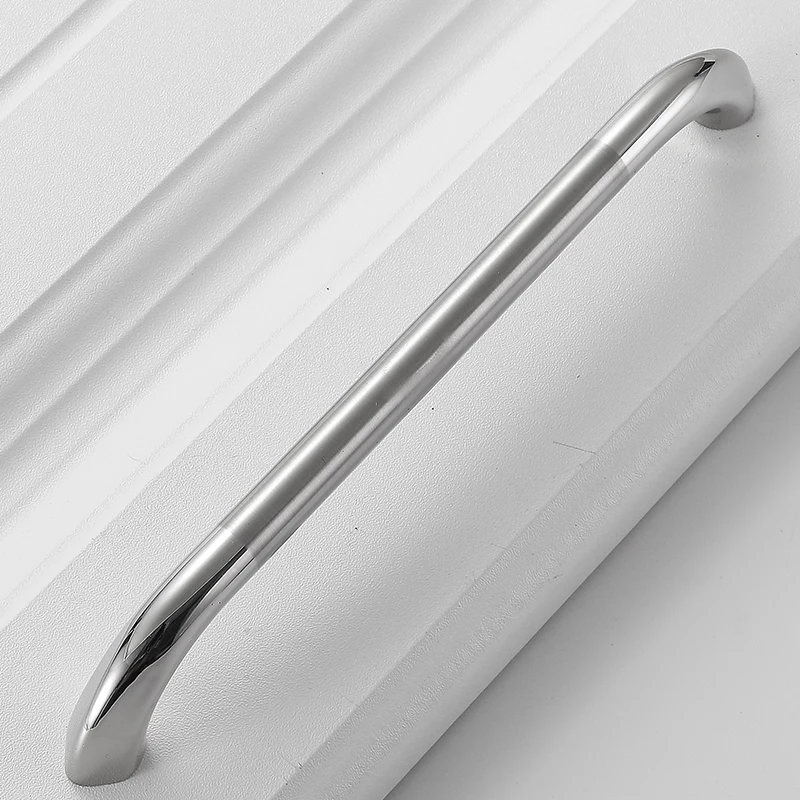 YUTOKO Moderne Tür Griffe Küche Schrank Griffe und Knöpfe Silber Möbel Hardware Schrank Schrank Griff Schublade Zieht – Detail 10