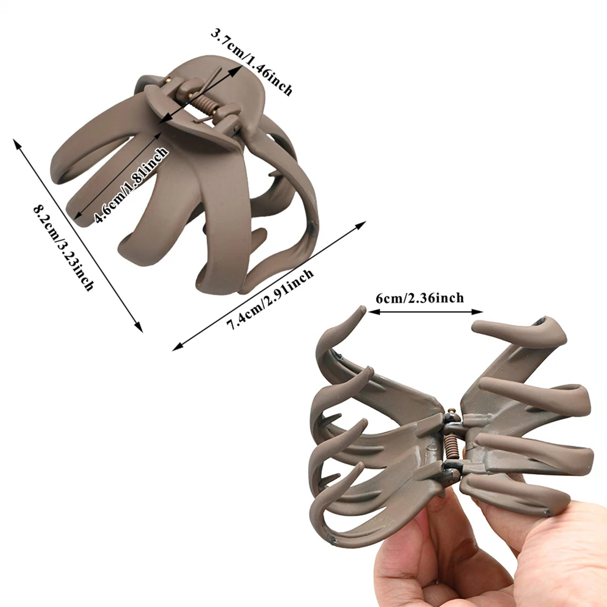 Large Claw Clips Big Claw Hair Clips Women Non Slip Grip Octopus Clip Banana Hair Clip Jaw Thick Thin hair claw,hair clips,hair accessories