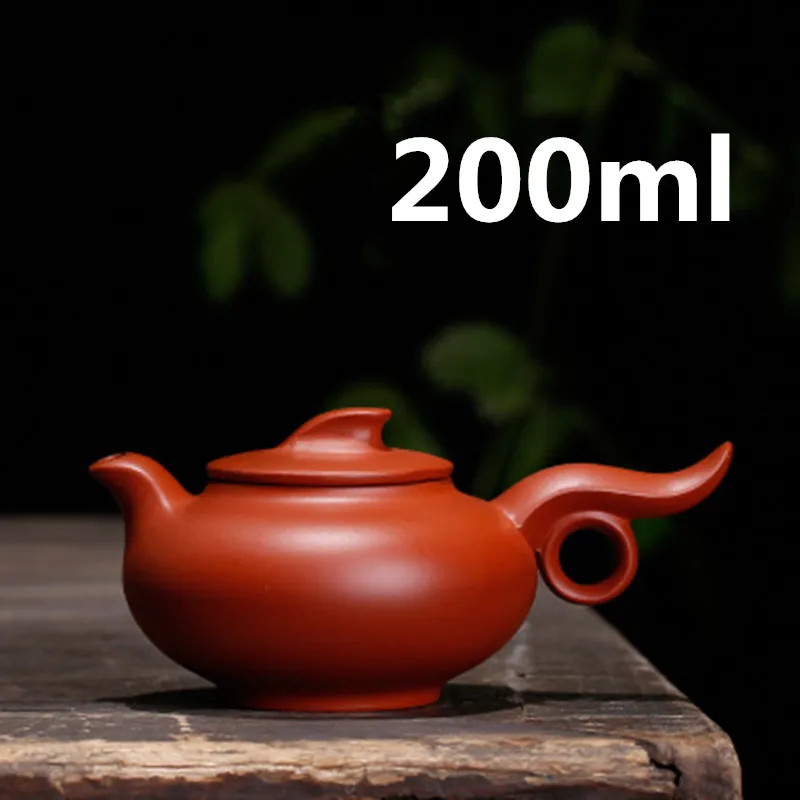 

Teapot Yixing Zisha Clay Chinese Porcelain Teapots Tea pot Ceramic 200ml New Arrived High Quality With Gift Box