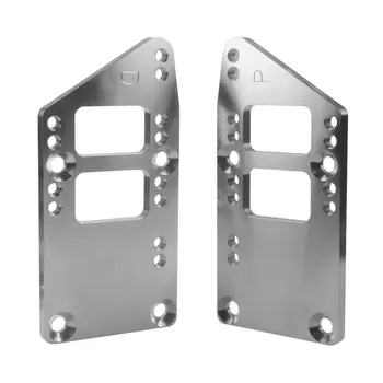 

2PCS Adapter Plates LS Engine Mounts Billet Aluminum LS Swap Kit LS Conversion For Chevelle For Chevy Camaro Nova Adapter Plates