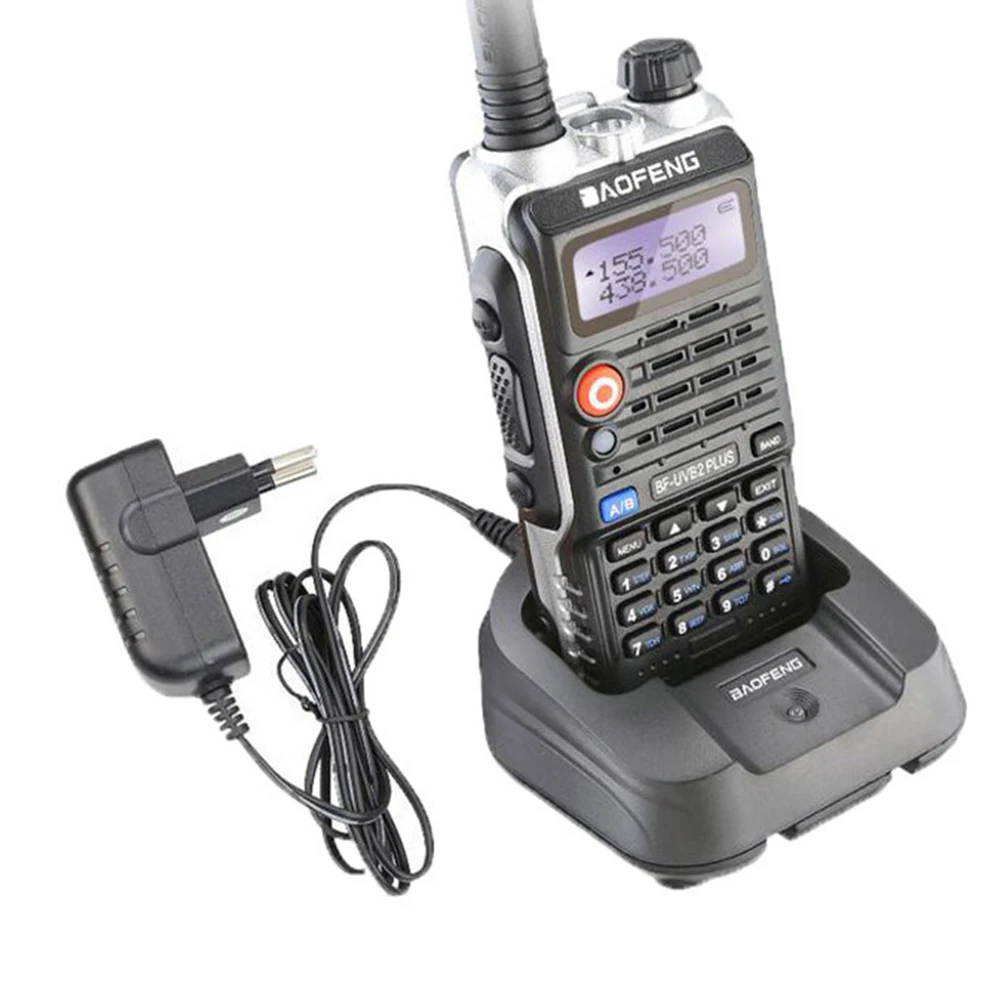 BF-UVB2PLUS VHF/UHF двойной частоты 136-174/400-520 MHZ двухстороннее радио портативный C B радиопередатчик приемопередатчик