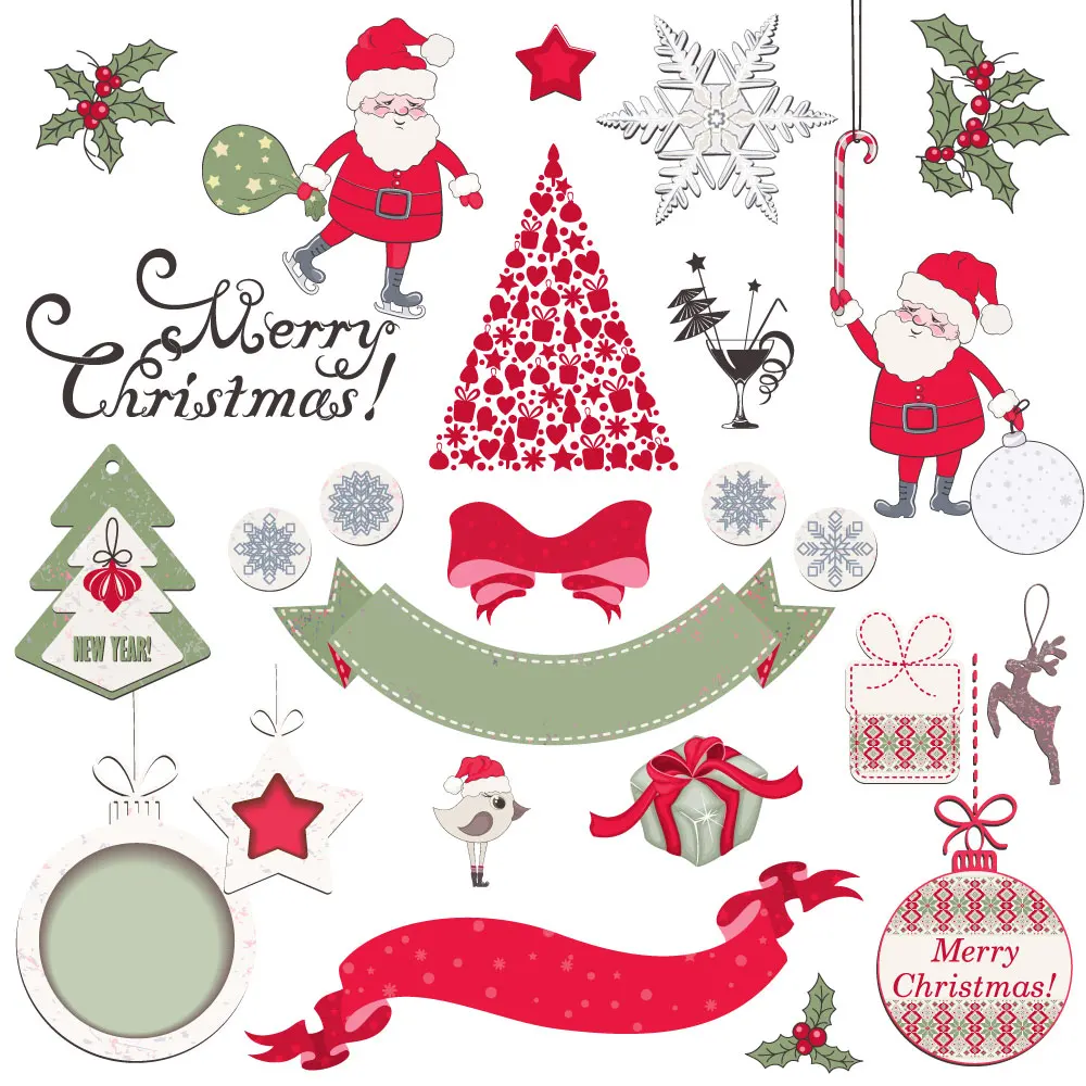 

ZhuoAng Santa Claus model Clear Stamps For DIY Scrapbooking/Card Making Decorative Silicon Stamp Crafts