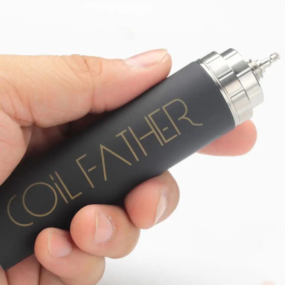 Coil padre PUMP V2-botella de líquido de acero inoxidable, 30ml, compatible con cigarrillo electrónico RDA / Squonk Box Mod
