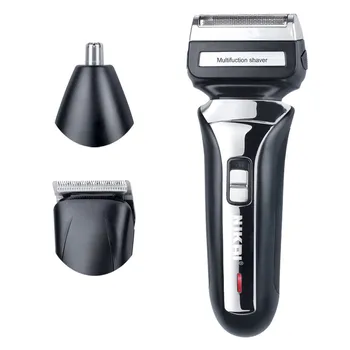

Cross Border for Reciprocating Shaver Men Double Cutter Head Electric Shaver Nose Hair Trimmer 3-in-1 Set