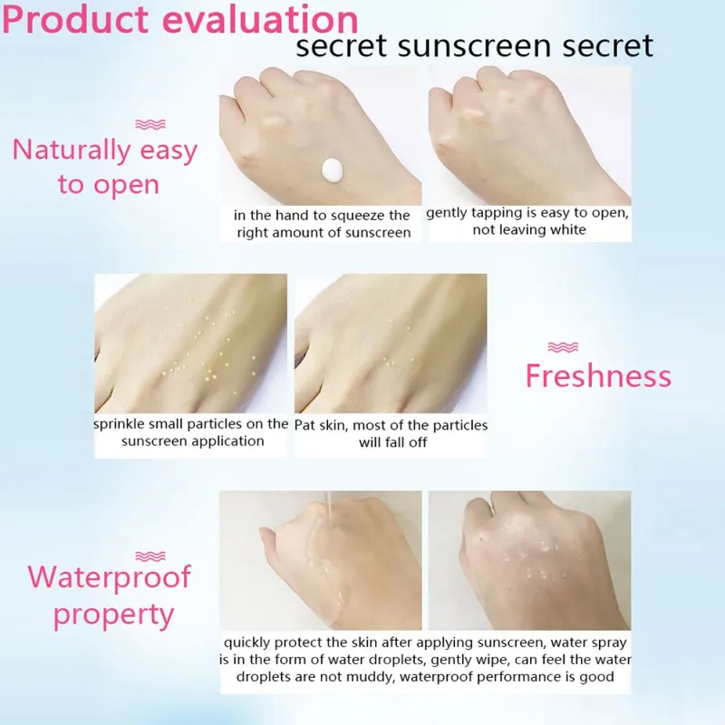 SPF 50+ солнцезащитный крем Водонепроницаемый Длительное Отбеливание лица увлажняющий уход за кожей