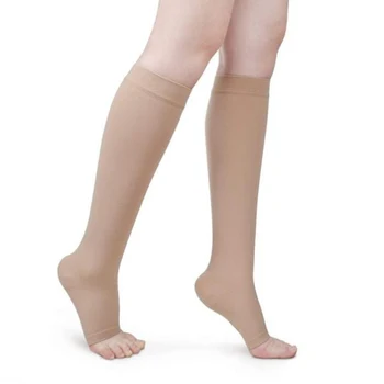 S-XXL Open-Toe Compression Socks 1