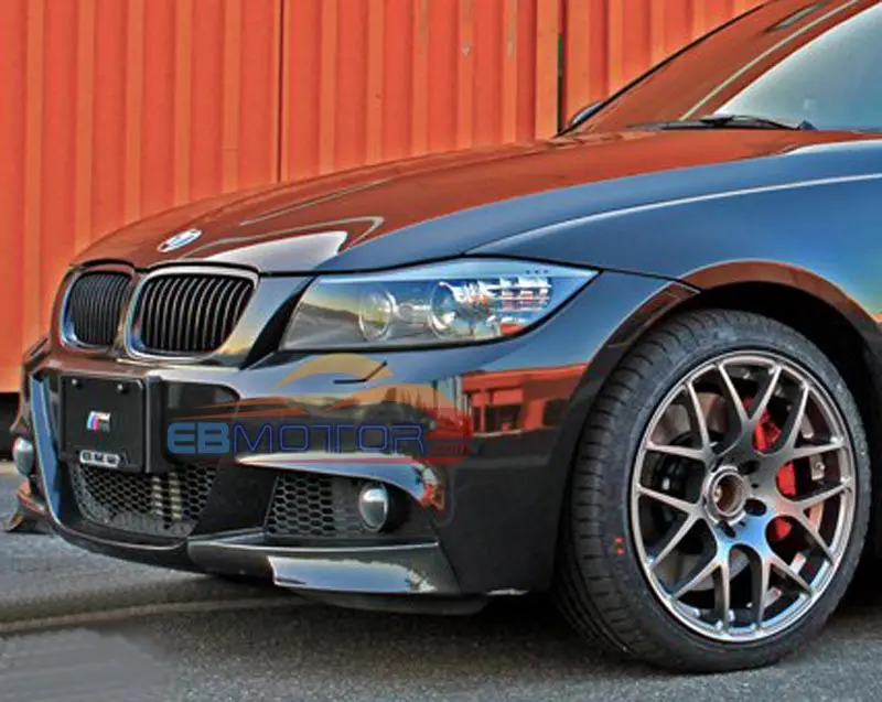 Front Bumper lip Splitter Spoiler For BMW E90 E91 LCI M-Tech sport Bumper 2009-2011