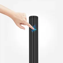 Чувствительный алюминиевый емкостный стилус, совместимый с планшетом, сенсорная гладкая металлическая головка, черная покраска, заметка, активная ручка для рукописного ввода