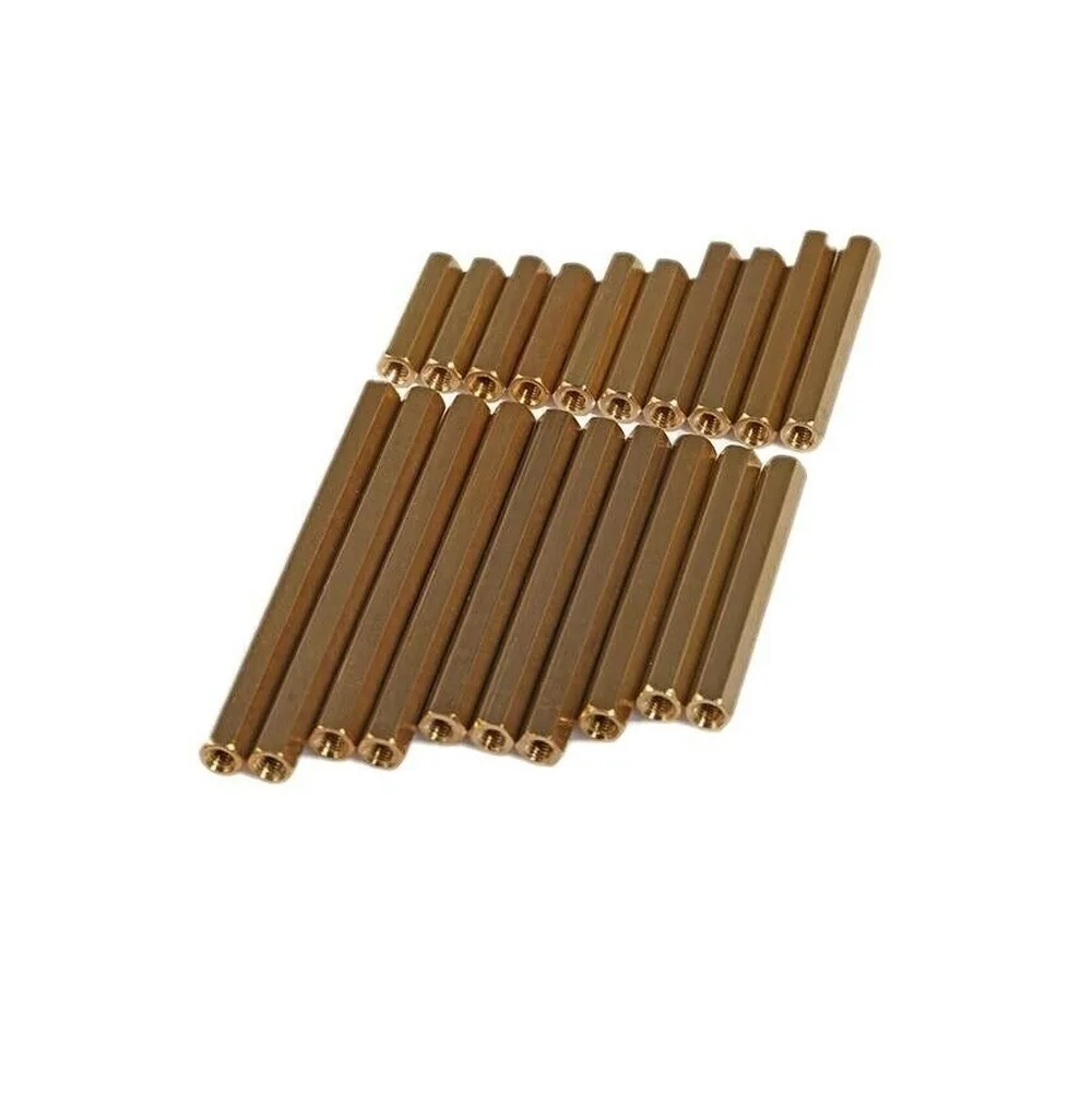 

M3M4 double pass hexagonal copper column isolation stud chassis motherboard stud