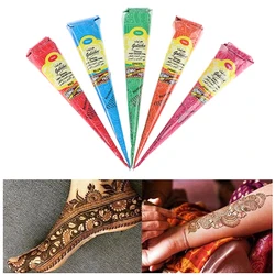 HENNA Cones Herbal Paste Temporary Tattoo Ink Mehandi Kit Body Art
