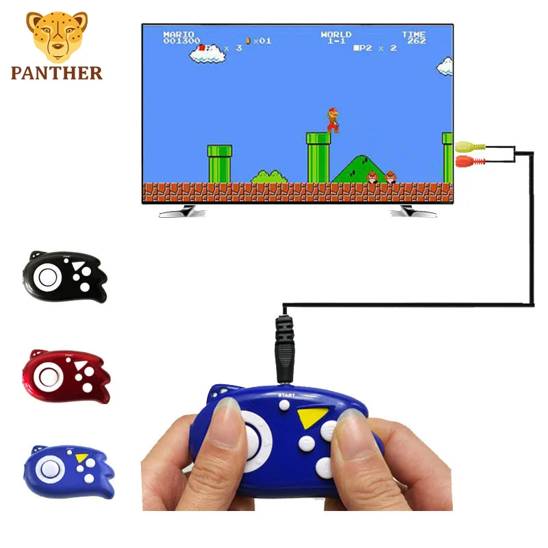 Мини-игровая консоль, игровой контроллер, встроенные 89 классических игр, семейная ТВ-видео Выходная вилка, портативные Подарочные игрушки