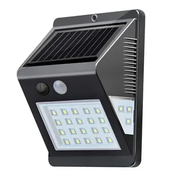 

1 Pc Solar Powered Light 26LED Wireless Outdoor 3-Sided Illuminated Motion Sensor Lamp Wall Lights For Porch Patio Garden