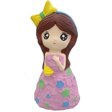 Очень большая серия U-Princess цветная фигурка для рисования креативная фигурка для поделок, керамические цветные игрушки для рисования DIY гипсовый цветной рисунок