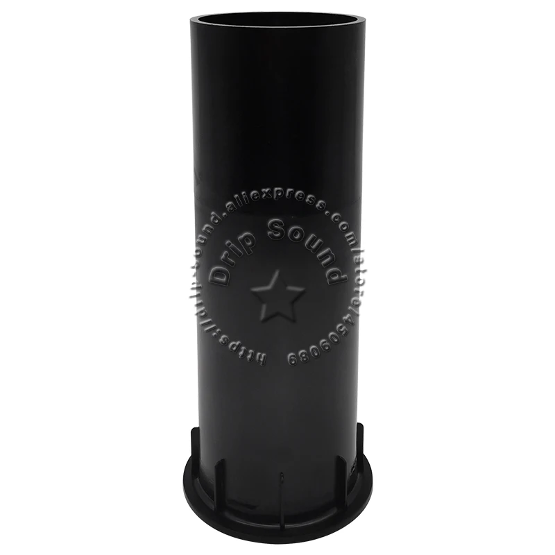 스피커 포트 튜브베이스 서브 우퍼 오디오 리플렉스 튜브, 라우드 스피커 박스 벤트, 80x 209mm, 1 개