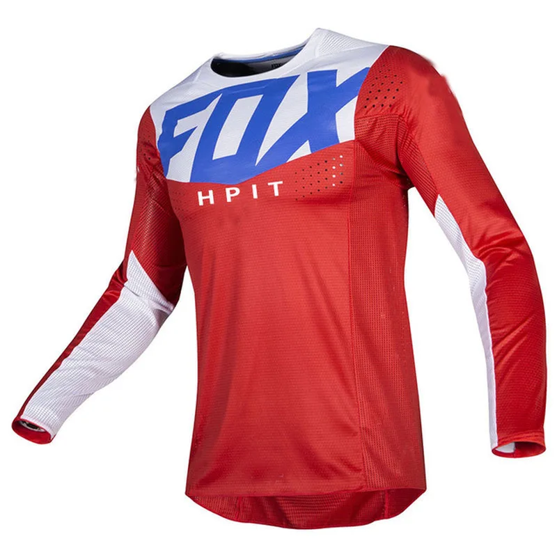 

Mountain Bike Team Downhill Jersey Man's Motorcycle MTB Offroad hpit fox Bicycle Locomotive Shirt Cross Country Mountain Jersey