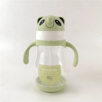 

400ML Kids Baby Water Bottle Free Children's Cup Baby Portable Feeding Bottle With Straw Leak Proof Durable Water Cup 1