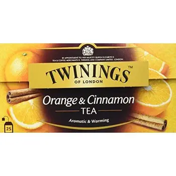 

Twinings Of London Té Orange & Cinnamon - 4 Paquete de 25 Bolsitas